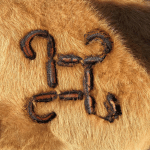 One aspect of my job as the Director of Agriculture and Natural Resources is to manage the Nation’s beef cattle operation. This helps break up the monotony of office work and allow some horseback and feed truck time! Pictured is our brand, “the Looped Square” which is taken from Muscogeean art found in the southeastern United States, the original homelands of the Creek Nation.